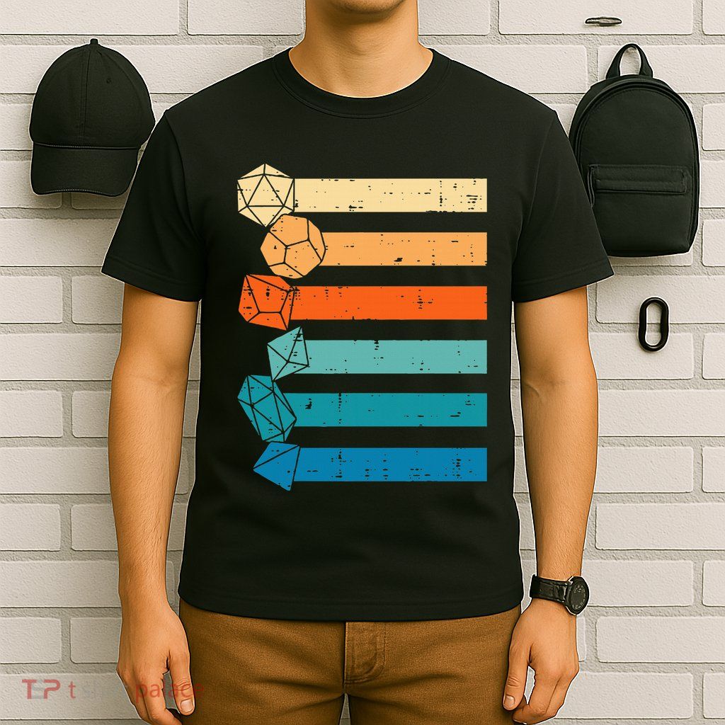 Rpg Gamer Retro Role Playing Game T-Shirt