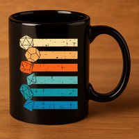 Rpg Gamer Retro Role Playing Game 11oz C Handle Ceramic Mug
