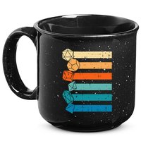 Rpg Gamer Retro Role Playing Game 15oz Campfire Ceramic Mug