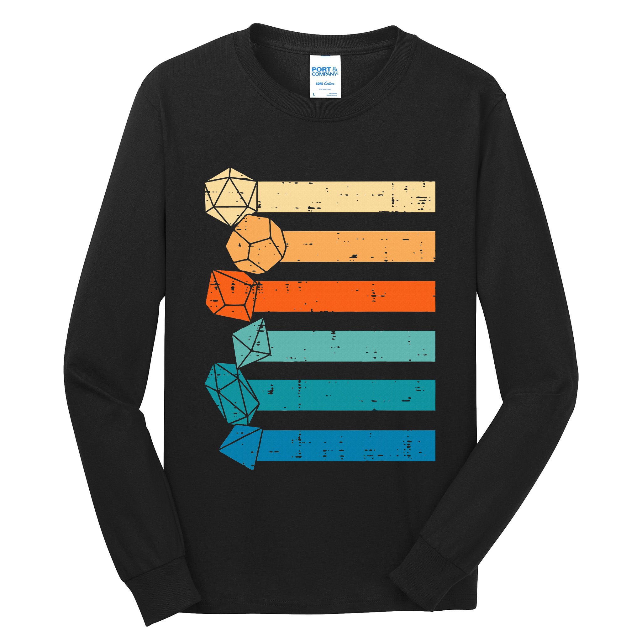 Rpg Gamer Retro Role Playing Game Tall Long Sleeve T-Shirt
