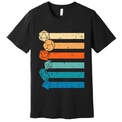 Rpg Gamer Retro Role Playing Game Premium T-Shirt