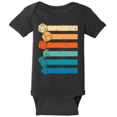 Rpg Gamer Retro Role Playing Game Baby Bodysuit
