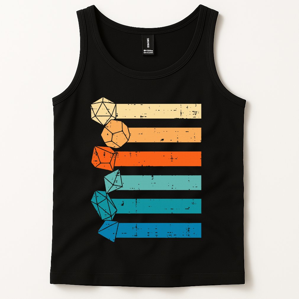 Rpg Gamer Retro Role Playing Game Tank Top