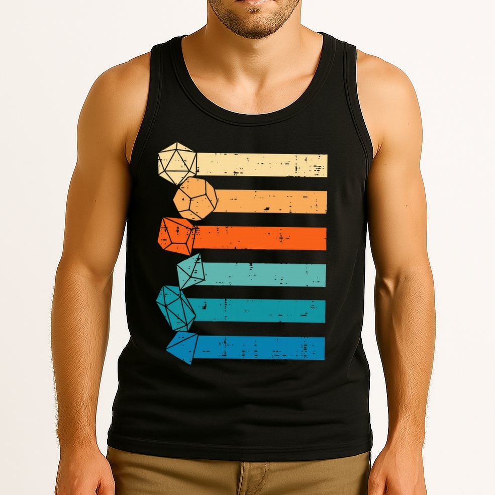 Rpg Gamer Retro Role Playing Game Tank Top