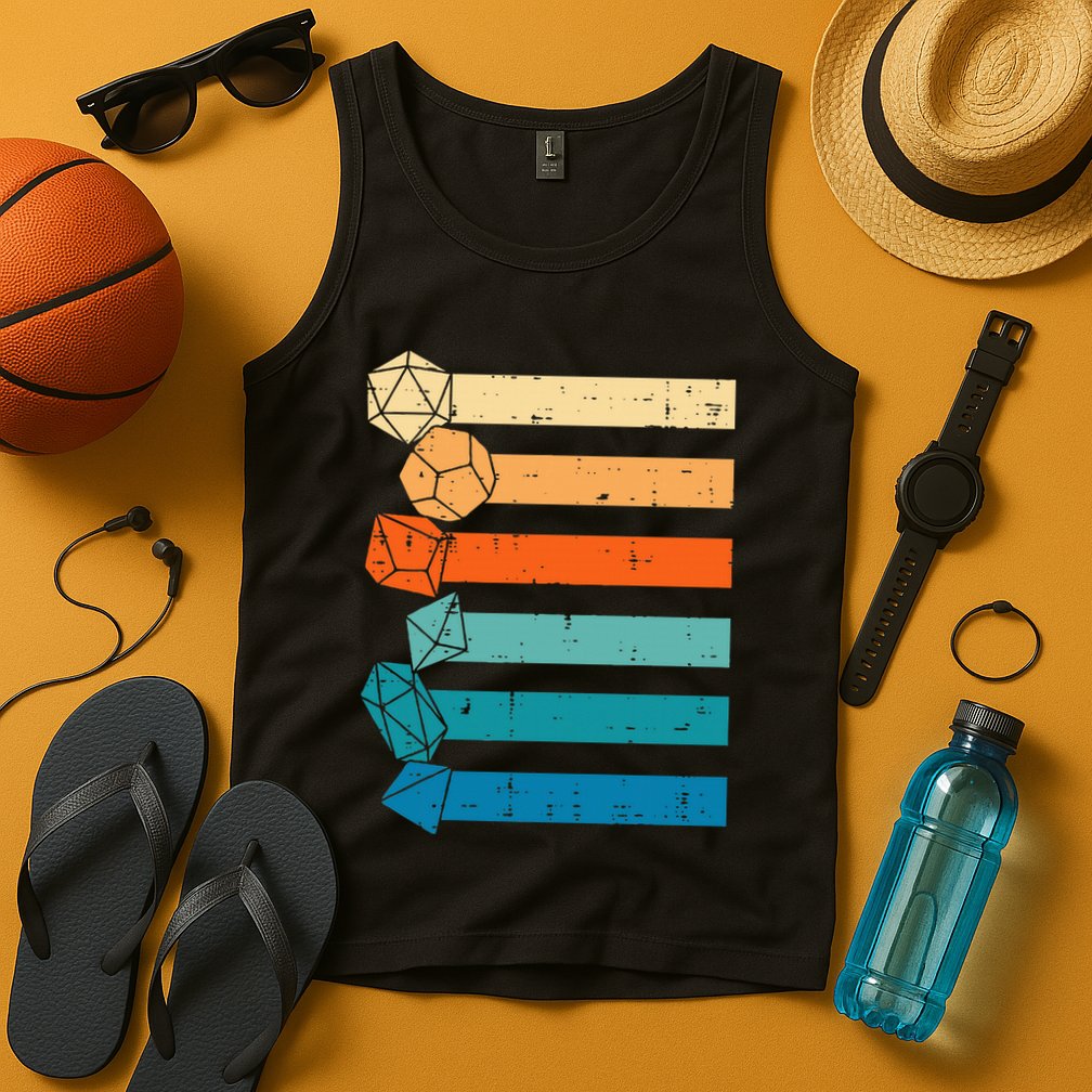 Rpg Gamer Retro Role Playing Game Tank Top