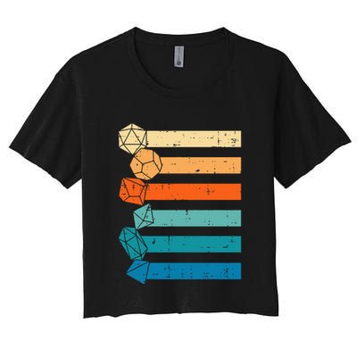 Rpg Gamer Retro Role Playing Game Crop Top