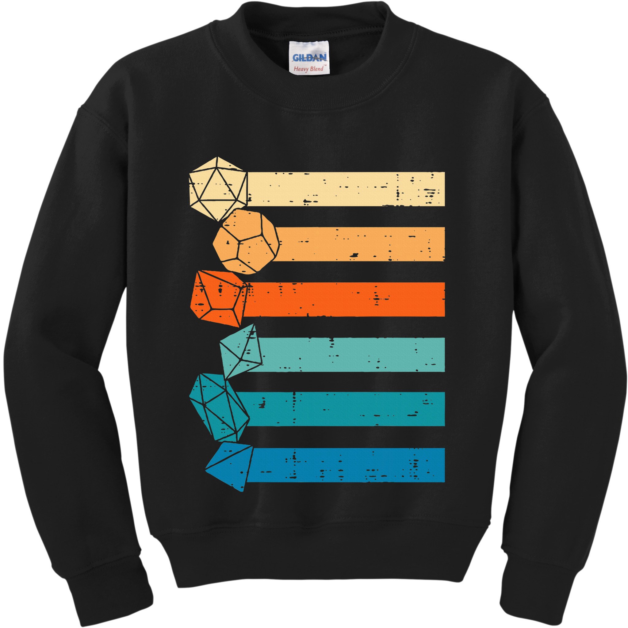 Rpg Gamer Retro Role Playing Game Kids Sweatshirt