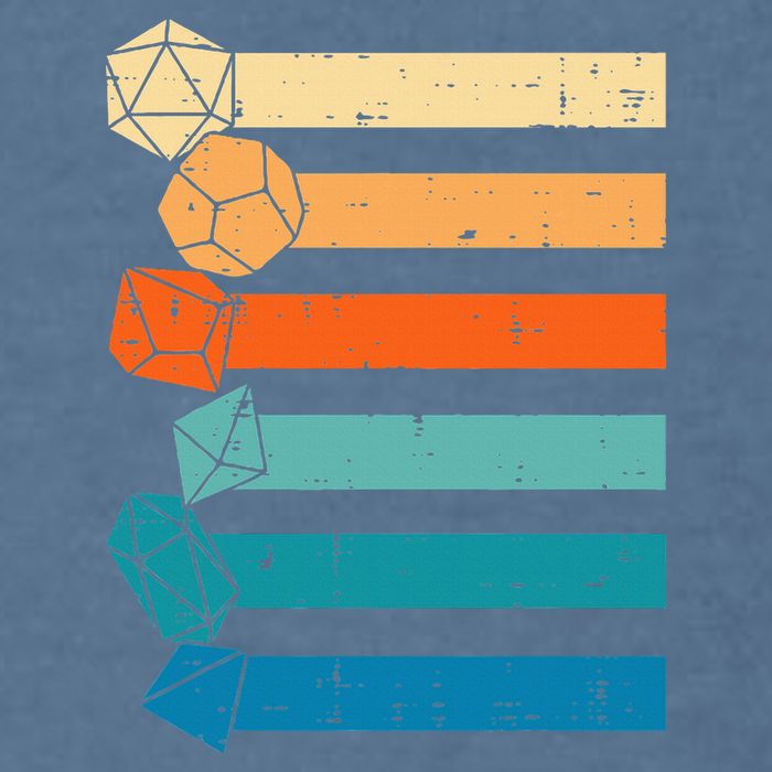 Rpg Gamer Retro Role Playing Game Garment-Dyed Sweatshirt