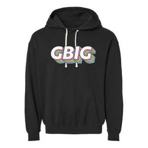 Retro GBig Reveal Sorority Little Sister Big Little Week Garment-Dyed Fleece Hoodie