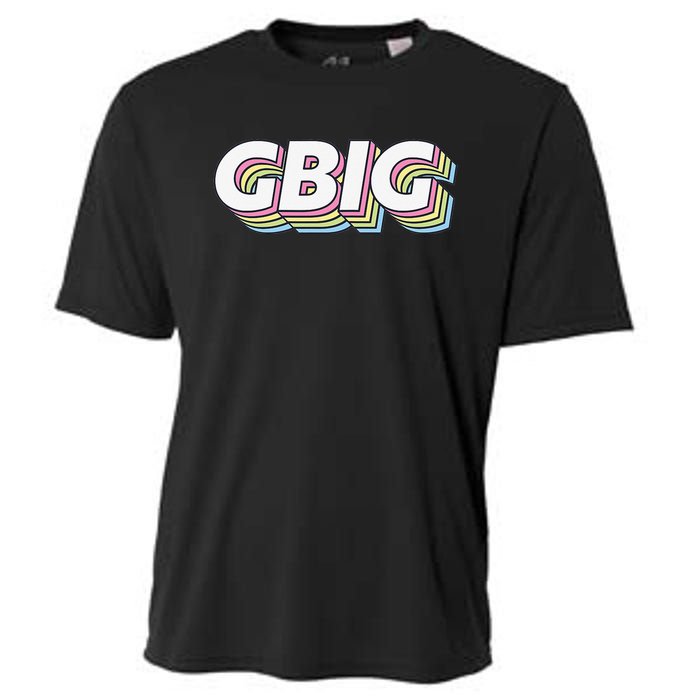 Retro GBig Reveal Sorority Little Sister Big Little Week Cooling Performance Crew T-Shirt