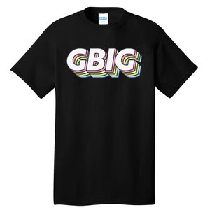 Retro GBig Reveal Sorority Little Sister Big Little Week Tall T-Shirt