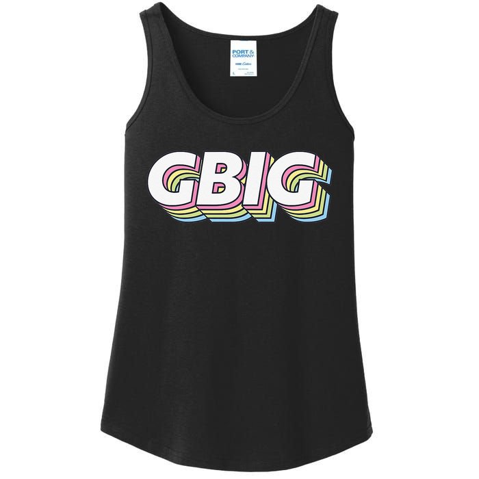 Retro GBig Reveal Sorority Little Sister Big Little Week Ladies Essential Tank