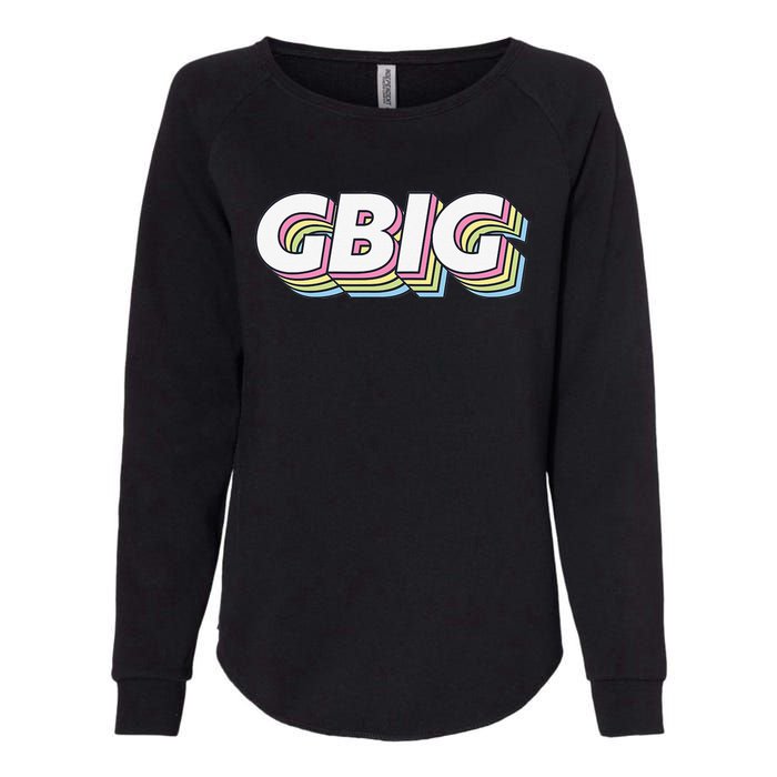 Retro GBig Reveal Sorority Little Sister Big Little Week Womens California Wash Sweatshirt