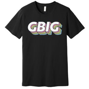 Retro GBig Reveal Sorority Little Sister Big Little Week Premium T-Shirt