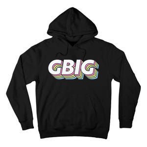 Retro GBig Reveal Sorority Little Sister Big Little Week Tall Hoodie