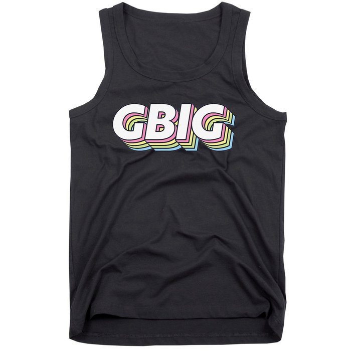 Retro GBig Reveal Sorority Little Sister Big Little Week Tank Top