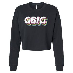 Retro GBig Reveal Sorority Little Sister Big Little Week Cropped Pullover Crew