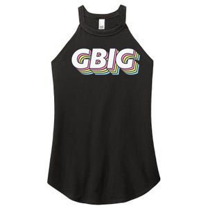 Retro GBig Reveal Sorority Little Sister Big Little Week Women's Perfect Tri Rocker Tank