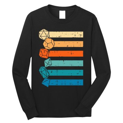 Rpg Gamer Retro Role Playing Game Long Sleeve Shirt