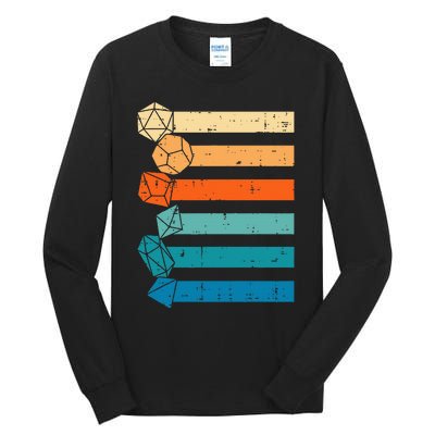 Rpg Gamer Retro Role Playing Game Tall Long Sleeve T-Shirt