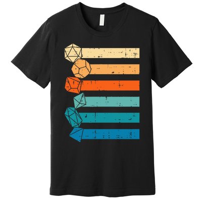 Rpg Gamer Retro Role Playing Game Premium T-Shirt