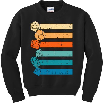 Rpg Gamer Retro Role Playing Game Kids Sweatshirt