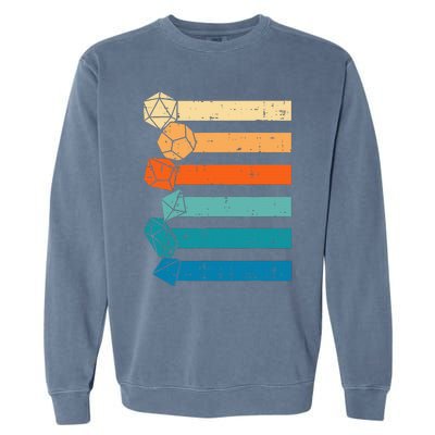 Rpg Gamer Retro Role Playing Game Garment-Dyed Sweatshirt