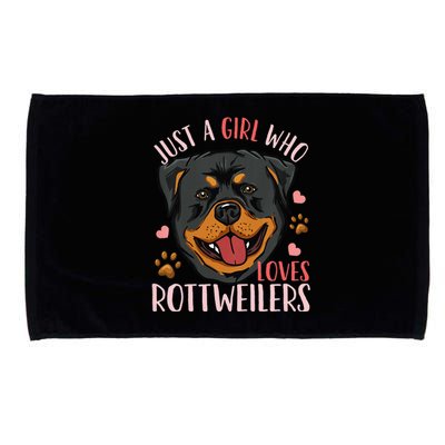 Rottweiler Gift Microfiber Hand Towel