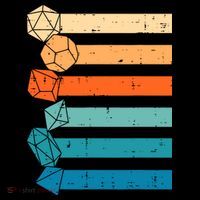 Rpg Gamer Retro Role Playing Game Men Boy Tall T-Shirt