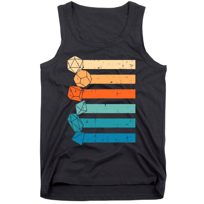 Rpg Gamer Retro Role Playing Game Men Boy Tank Top