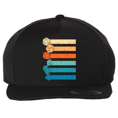 Rpg Gamer Retro Role Playing Game Men Boy Wool Snapback Cap