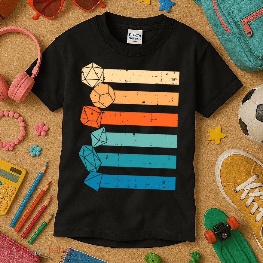 Rpg Gamer Retro Role Playing Game Men Boy Kids T-Shirt