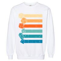 Rpg Gamer Retro Role Playing Game Men Boy Garment-Dyed Sweatshirt