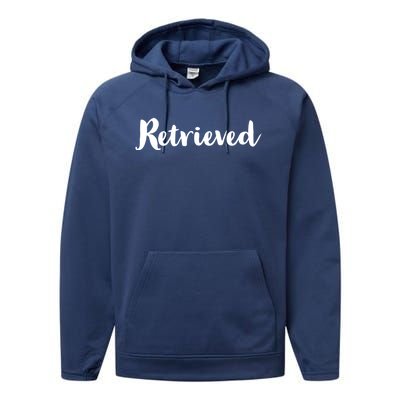 Retrieved Gift Performance Fleece Hoodie