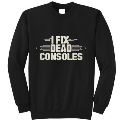 Retro Gaming Repair Vintage Console Restoration Arcade Fix Sweatshirt