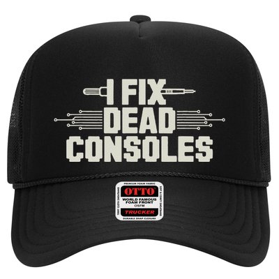 Retro Gaming Repair Vintage Console Restoration Arcade Fix Trucker Hat