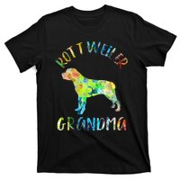 Rottweiler Grandma Rottie Grandma Funny Rottweiler Owner T-Shirt