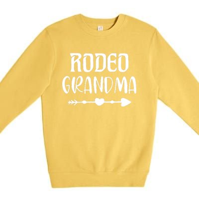 Rodeo Grandma Premium Crewneck Sweatshirt