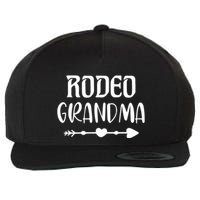 Rodeo Grandma Wool Snapback Cap