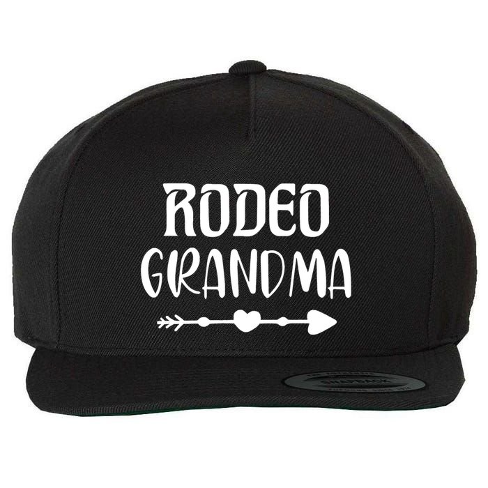 Rodeo Grandma Wool Snapback Cap