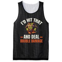 Rpg Gaming Role Playing D20 Tabletop Games Mesh Reversible Basketball Jersey Tank