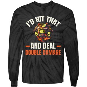 Rpg Gaming Role Playing D20 Tabletop Games Tie-Dye Long Sleeve Shirt