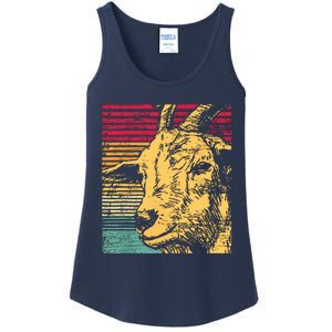 Retro Goat Ladies Essential Tank