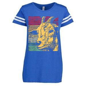 Retro Goat Enza Ladies Jersey Football T-Shirt