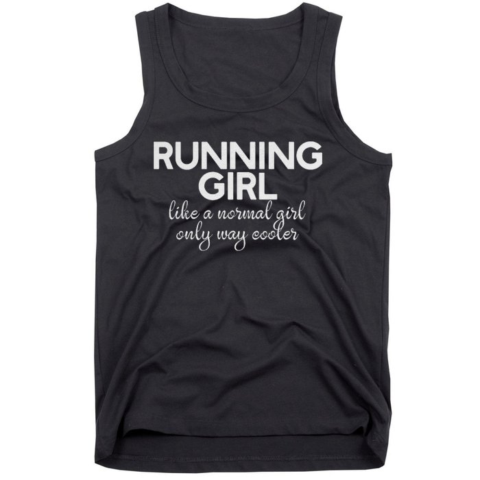 Running Girl Tank Top