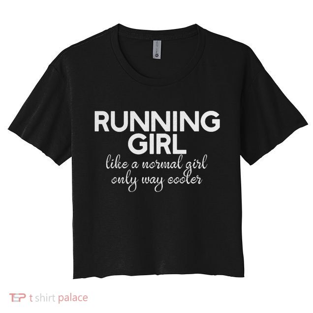 Running Girl Crop Top