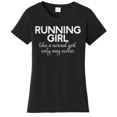 Running Girl Women's T-Shirt