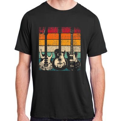 Retro Guitar Adult ChromaSoft Performance T-Shirt