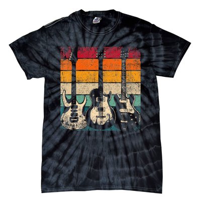 Retro Guitar Tie-Dye T-Shirt