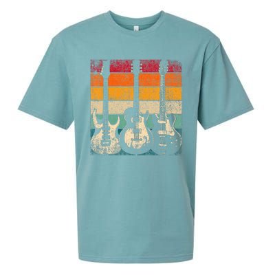 Retro Guitar Sueded Cloud Jersey T-Shirt